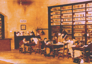 sala di lettura