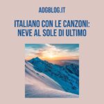 Neve al sole di Ultimo