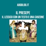 il lessico del presepe